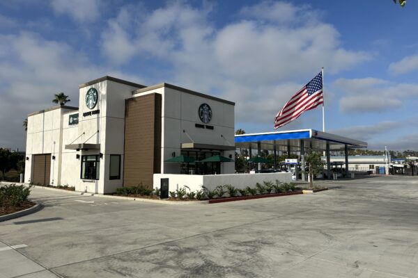 Chevron & Starbucks